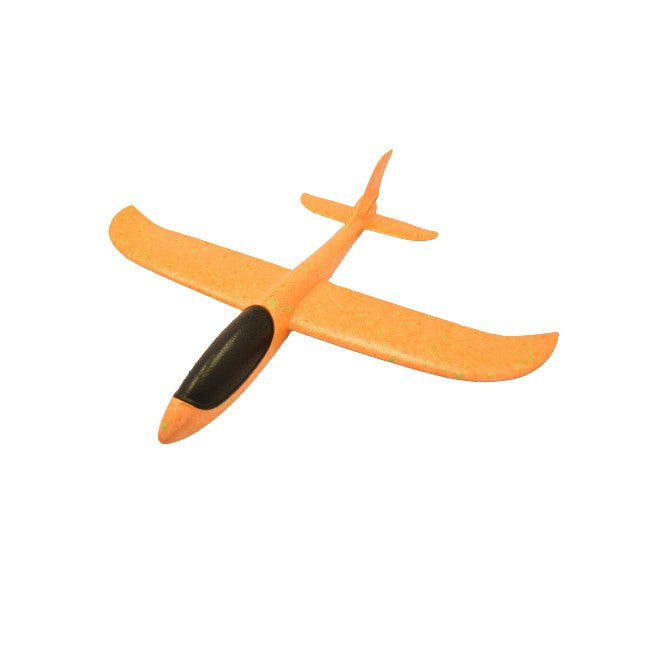 Avion Planor, Zbor Distanțe Mari 20m, Polistiren, 47 cm, Portocaliu