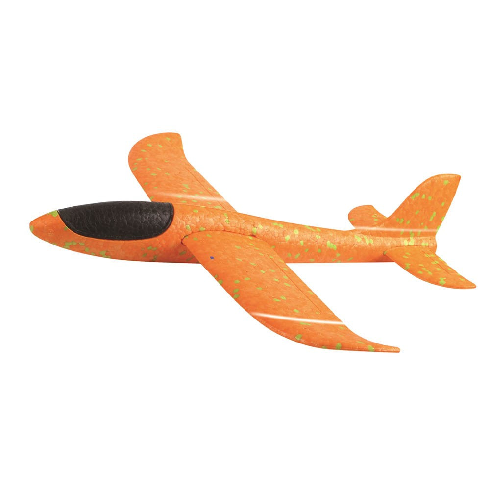 Avion Planor, Zbor Distanțe Mari 20m, Polistiren, 47 cm, Portocaliu