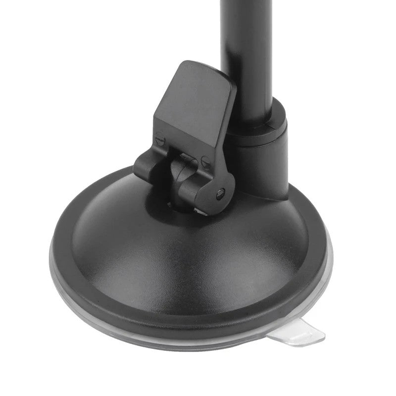 Suport Auto Universal pentru Telefon si GPS, Brat Extensibil si Ajustabil, Rotire 360 Grade, Prindere cu Ventuza pentru Parbriz si Bord, Compatibil Dispozitive 4-7 Inch, Plastic, Negru