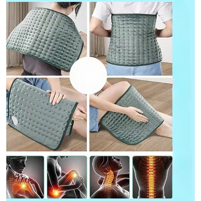 Perna Electrica cu Incalzire Rapida si Conexiune USB, Protectie Supraincalzire, Utilizare Mixta Oameni si Animale, Poliester, 40 x 45 cm, Albastru