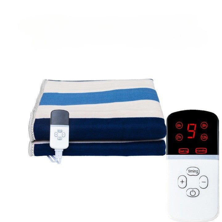 Patura Electrica Simpla pentru Terapie si Incalzire, Protectie Supraincalzire, Telecomanda cu 9 Trepte de Temperatura, Poliester Moale, 60 W, 150 x 80 cm, Multicolor