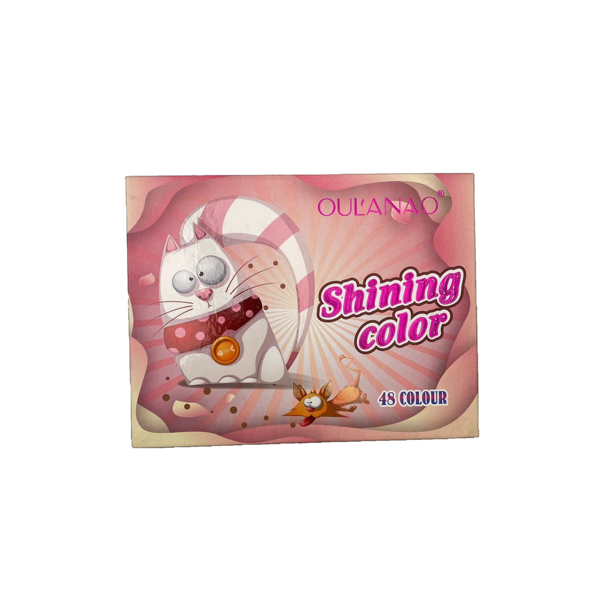 Trusa De Machiaj Shining, Paleta Farduri De Pleoape Cu 48 Culori Pigmentate, Textura Fina Cu Finish Mat, Metalic Si Sclipici, 48 Nuante Multi-Colorate