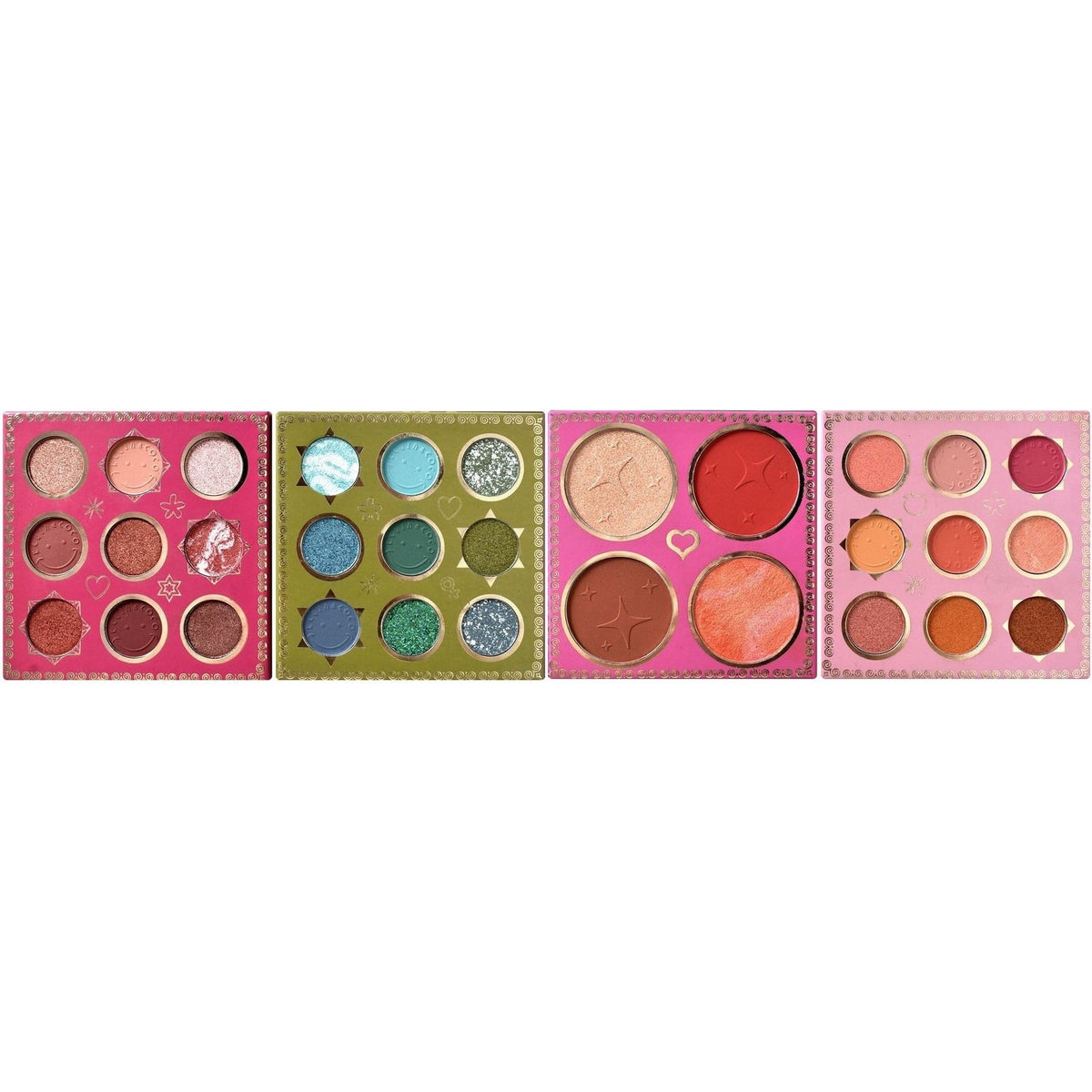 Paleta de Machiaj Kevin & Coco, Trusa Farduri de Pleoape cu 31 Culori Pigmentate, Textura Mata, Metalica si Glitter, Aplicare Uniforma, Multicolor