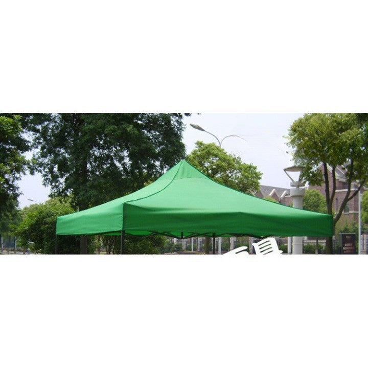 Prelata Acoperis Cort Pavilion, Copertina Impermeabila de Schimb, Protectie UV, Material Textil Oxford 700D cu Invelis PVC, 3 x 6 m, Verde