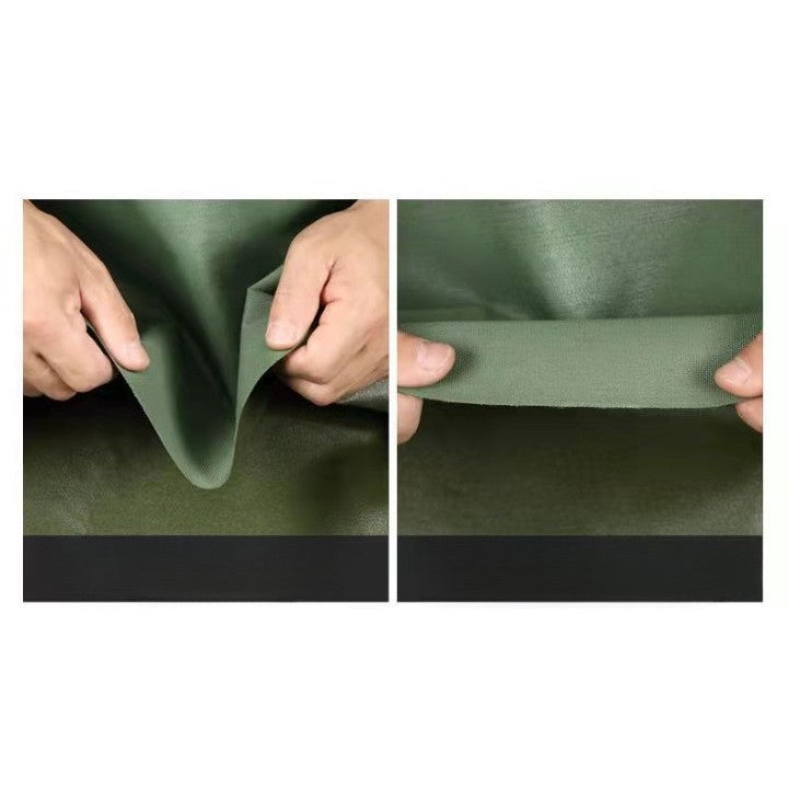 Prelata Acoperis Cort Pavilion, Copertina Impermeabila de Schimb, Protectie UV si Intemperii, Material Textil Oxford 700D Cauciucat cu Invelis PVC, 2 x 2 m, Verde