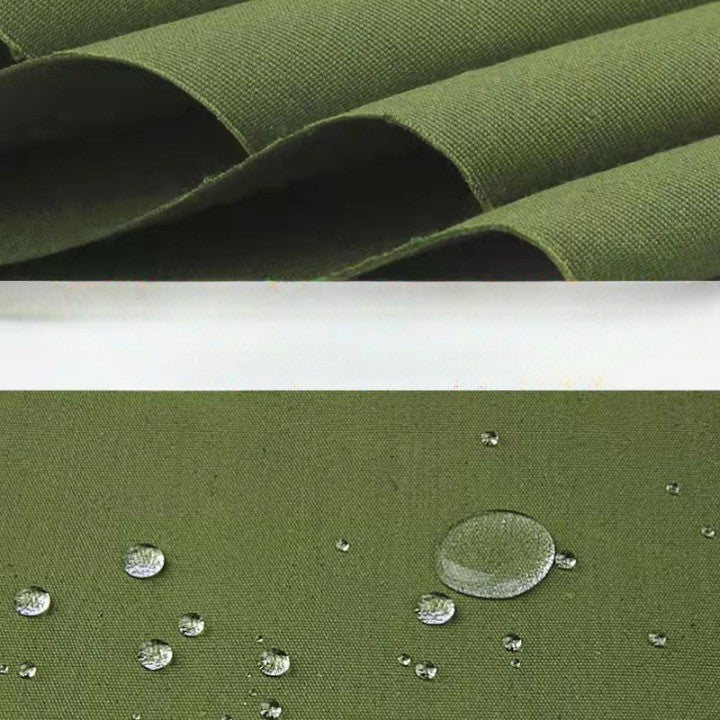 Prelata Acoperis Cort Pavilion, Copertina Impermeabila de Schimb, Protectie UV si Intemperii, Material Textil Oxford 700D Cauciucat cu Invelis PVC, 2 x 2 m, Verde