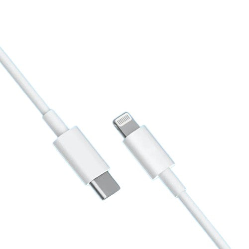 WUW Incarcator Retea Fast Charge, Adaptor USB-C la Lightning, Compatibil iPhone, Putere 12W, 2.4A, Cablu 1m Inclus, Alb
