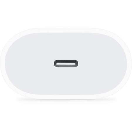 Incarcator Retea Fast Charge Compatibil cu iPhone, Adaptor Priza 20W si Cablu USB Type-C la Lightning, Incarcare Rapida, Alb