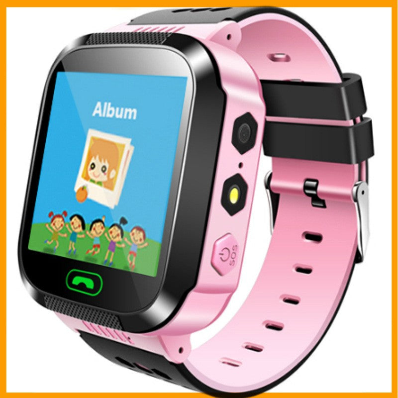 Ceas Smartwatch Copii Q528, Functie Telefon si Localizare LBS, Buton SOS, Camera Foto, Lanterna, Monitorizare Spion, Ecran Touchscreen Color, Roz