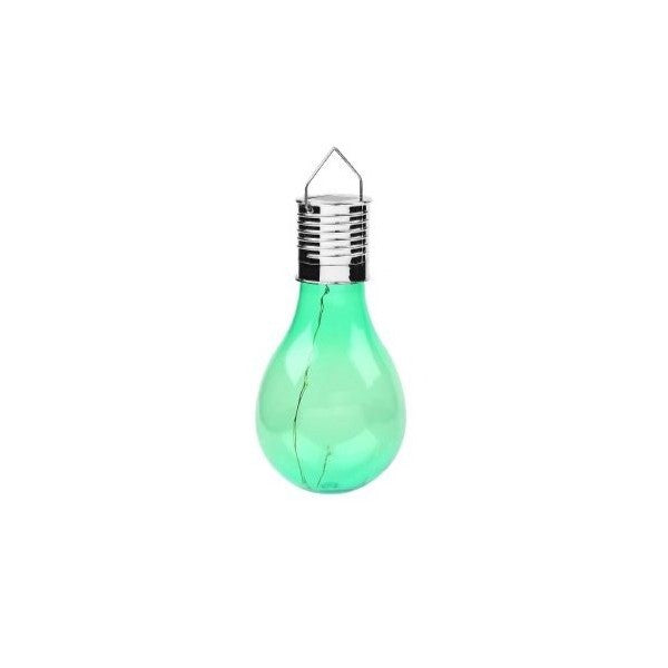 Lampa Solara Decorativa Ultron, Pendul Tip Bulb Pentru Exterior, Protectie IP65, Iluminat Gradina, Rezistenta la Intemperii, Verde
