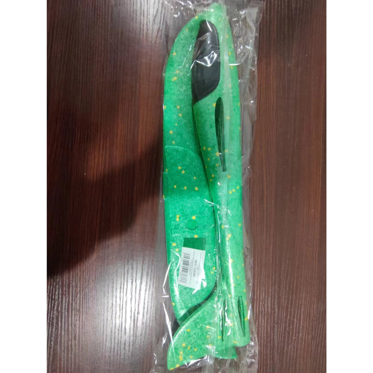 Avion Planor Pentru Jocuri Interactive, Zbor Stabil Si Rezistent, Polistiren, 47 cm, Verde