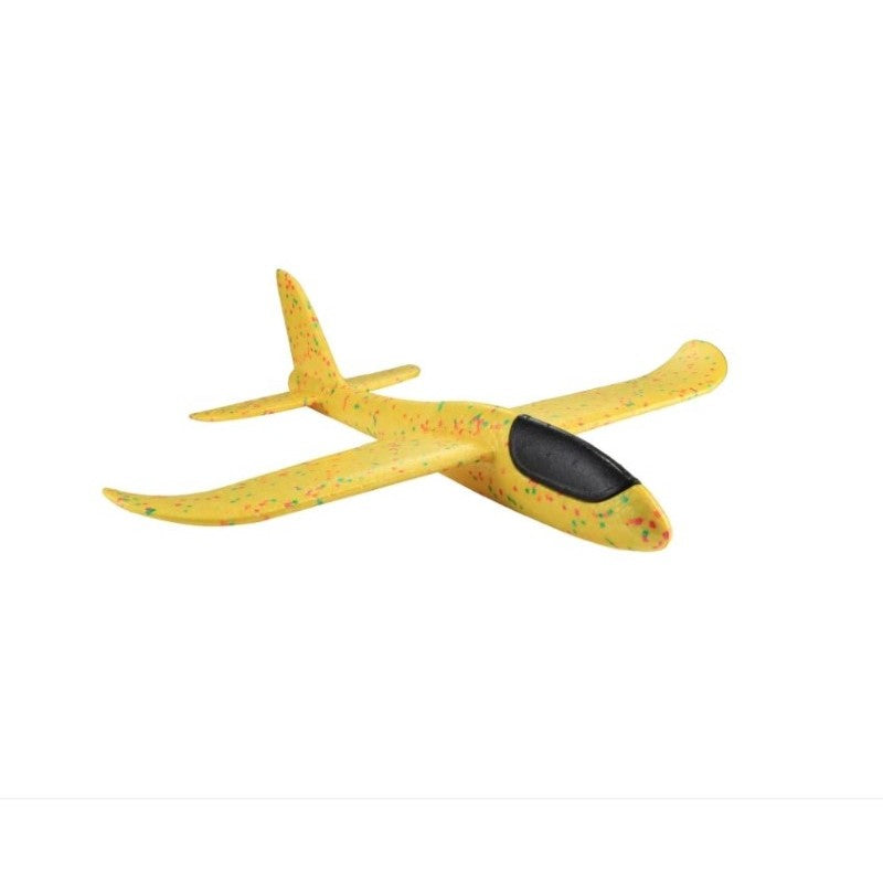 Avion Planor, Zbor Stabil Și Rezistent, Polistiren, 47 cm, Galben