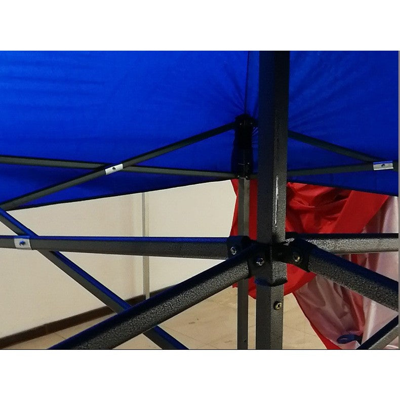 Cadru Metalic Cort Pavilion, Structura Pliabila pentru Evenimente, Otel Rezistent, 2 x 2 m, Fara Prelata/Acoperis