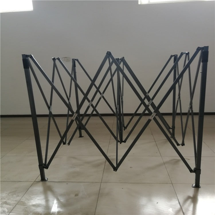 Cadru Metalic Cort Pavilion, Structura Pliabila pentru Evenimente, Otel Rezistent, 2 x 2 m, Fara Prelata/Acoperis