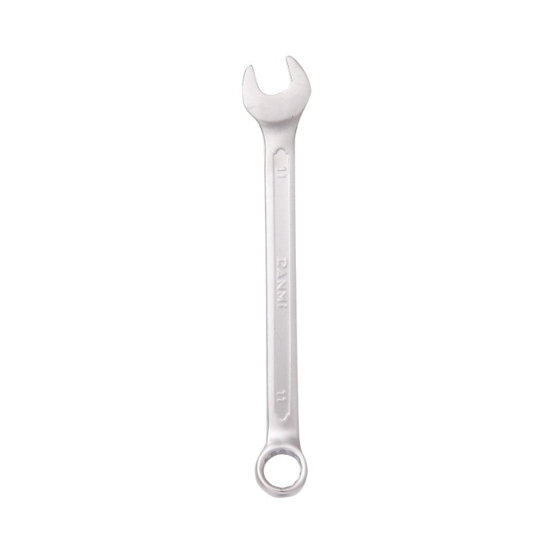 Cheie Fixa Dubla 11 mm, Instrument de Mana pentru Bricolaj si Auto, Otel Rezistent, Argintiu