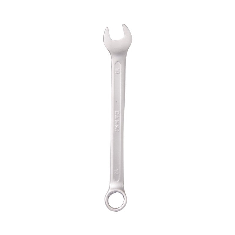Cheie Fixa Dubla 10 mm, Instrument de Mana pentru Bricolaj si Auto, Otel Rezistent, Argintiu