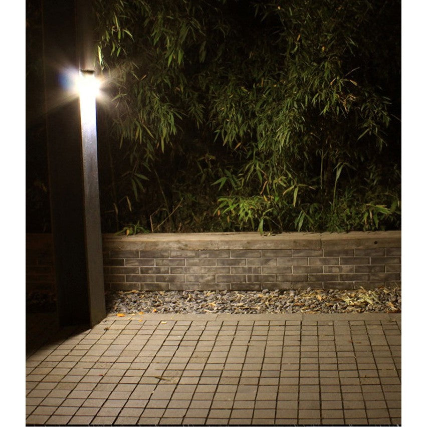 Lampa Solara Cu Senzor De Miscare Si Lumina, Proiector LED Exterior Cu 4 Zone De Iluminare, Montaj Pe Perete Fara Cabluri, Material ABS, 100 LED, Acumulator 1200 mAh, Negru