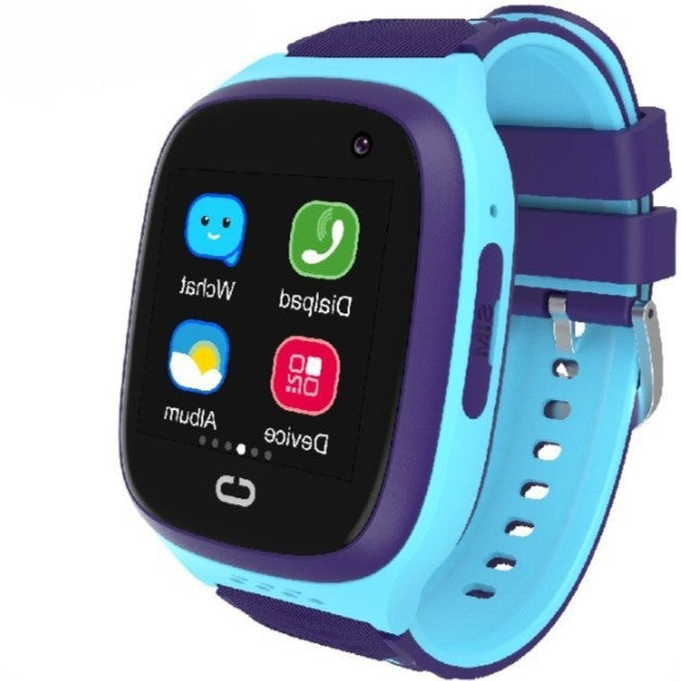 Ceas Smartwatch Pentru Copii LT31E-4G, Localizare GPS si WiFi, Apel Video, Functie Telefon, Buton SOS, Rezistent la Apa IP67, Albastru