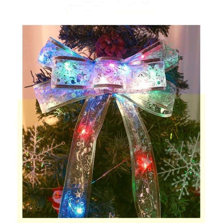 Panglică LED de Crăciun, Decorativă, Modelabilă cu Sârmă de Cupru, Alimentare 3 Baterii AA, Aurie, 10 m, 100 LED-uri, Multicolor
