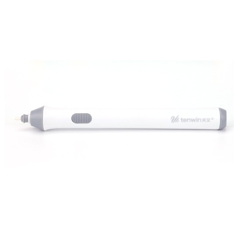 Radieră Electrică pentru Schițe și Artă, Set Profesional cu 20 Rezerve, Grosime Varf 3 mm și 5 mm, Design Ergonomic, ABS, Alb