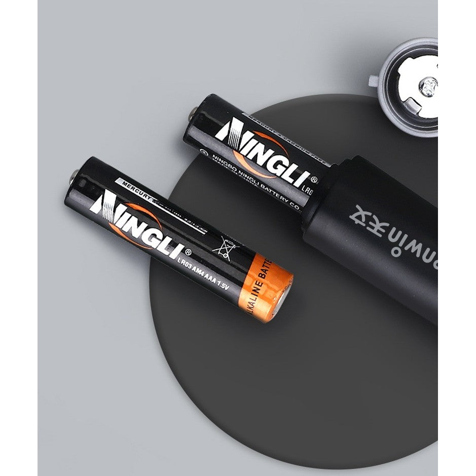 Radiera Electrica pentru Schite si Arta, Guma de Sters cu 2 Grosimi 3 mm si 5 mm, Design Ergonomic, Material ABS, 20 Rezerve Incluse, Alimentare 2 Baterii AA, Negru