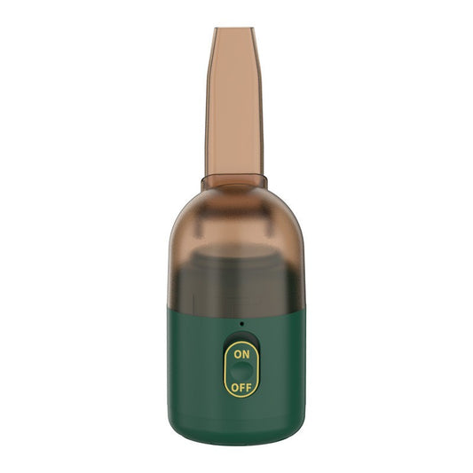 Aspirator Portabil Auto N8, Mini Aspirator Fara Fir pentru Casa si Masina, Functie 2 in 1, Incarcare USB, Baterie Litiu, 16.3x6 cm, Verde