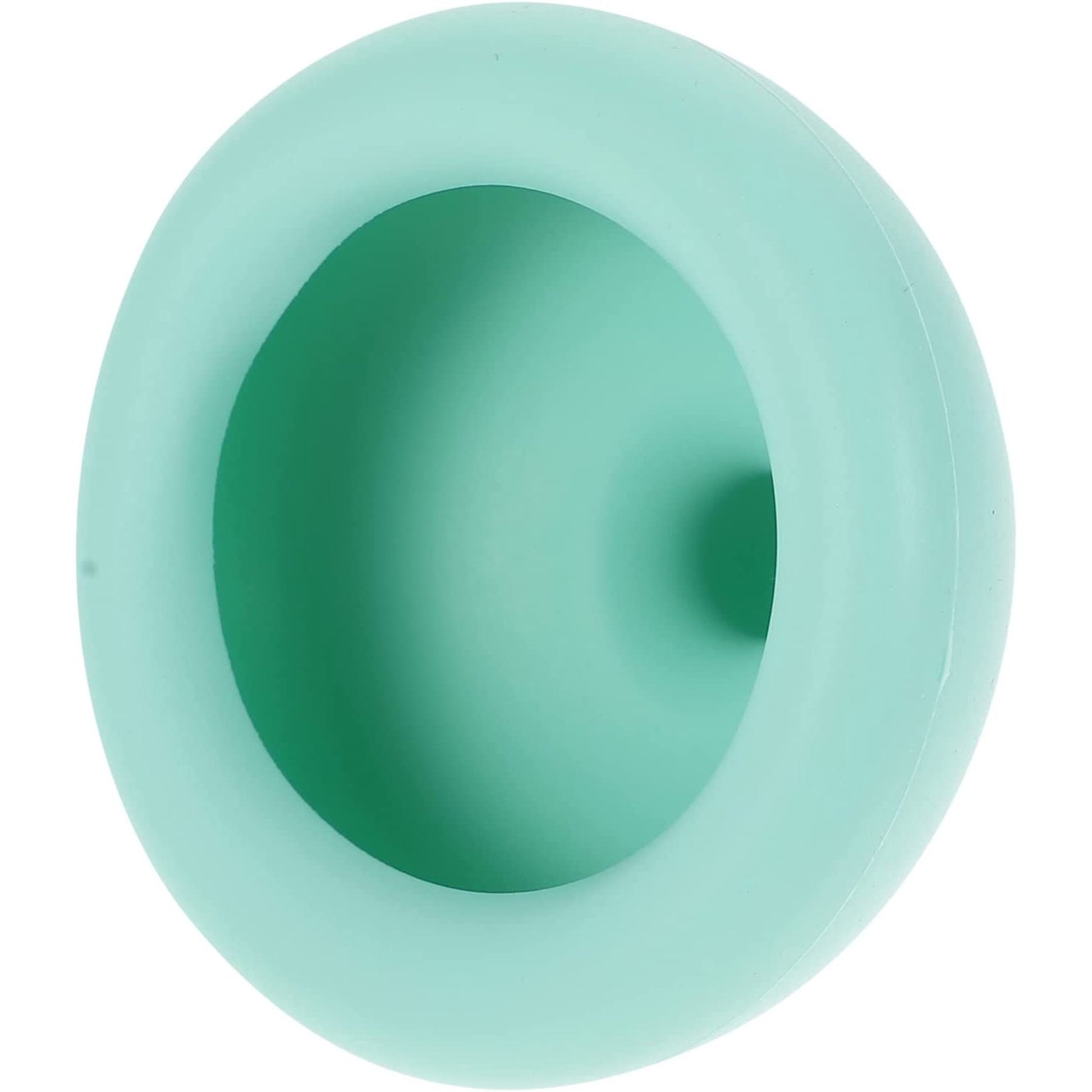 Dispozitiv Terapeutic pentru Sputa, Cupa Terapie Toracica si Eructare, Silicon Alimentar Moale, pentru Sugari si Copii, 7.5 x 6 cm, Verde