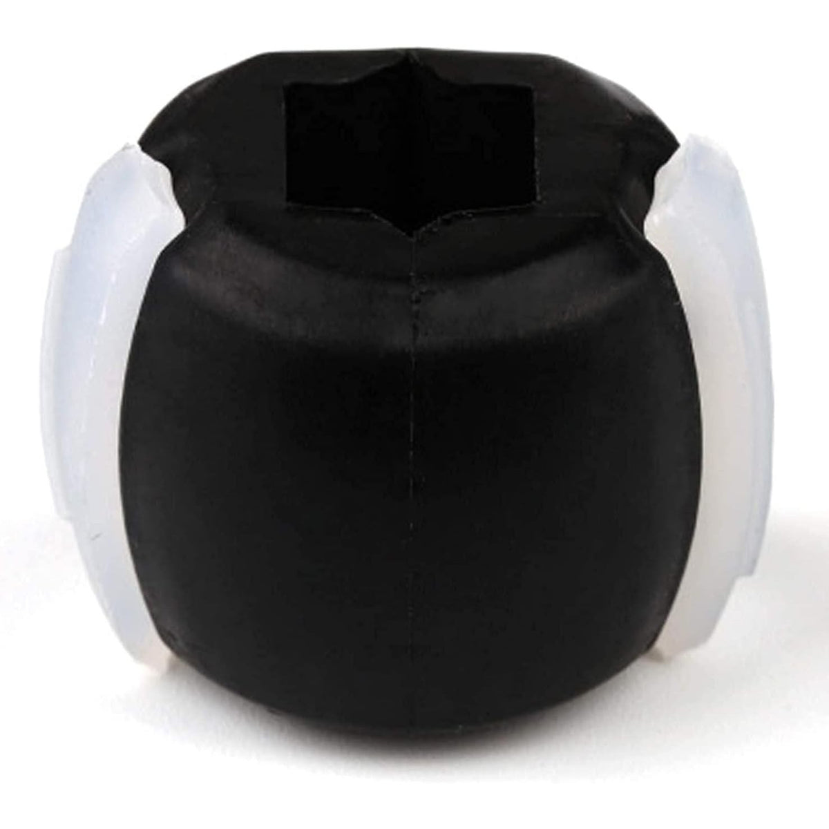 Dispozitiv Tonifiere Faciala, Antrenament Muschi Maxilar si Definire Mandibula, Silicon Medical, Snur si Cutie Depozitare Incluse, Negru