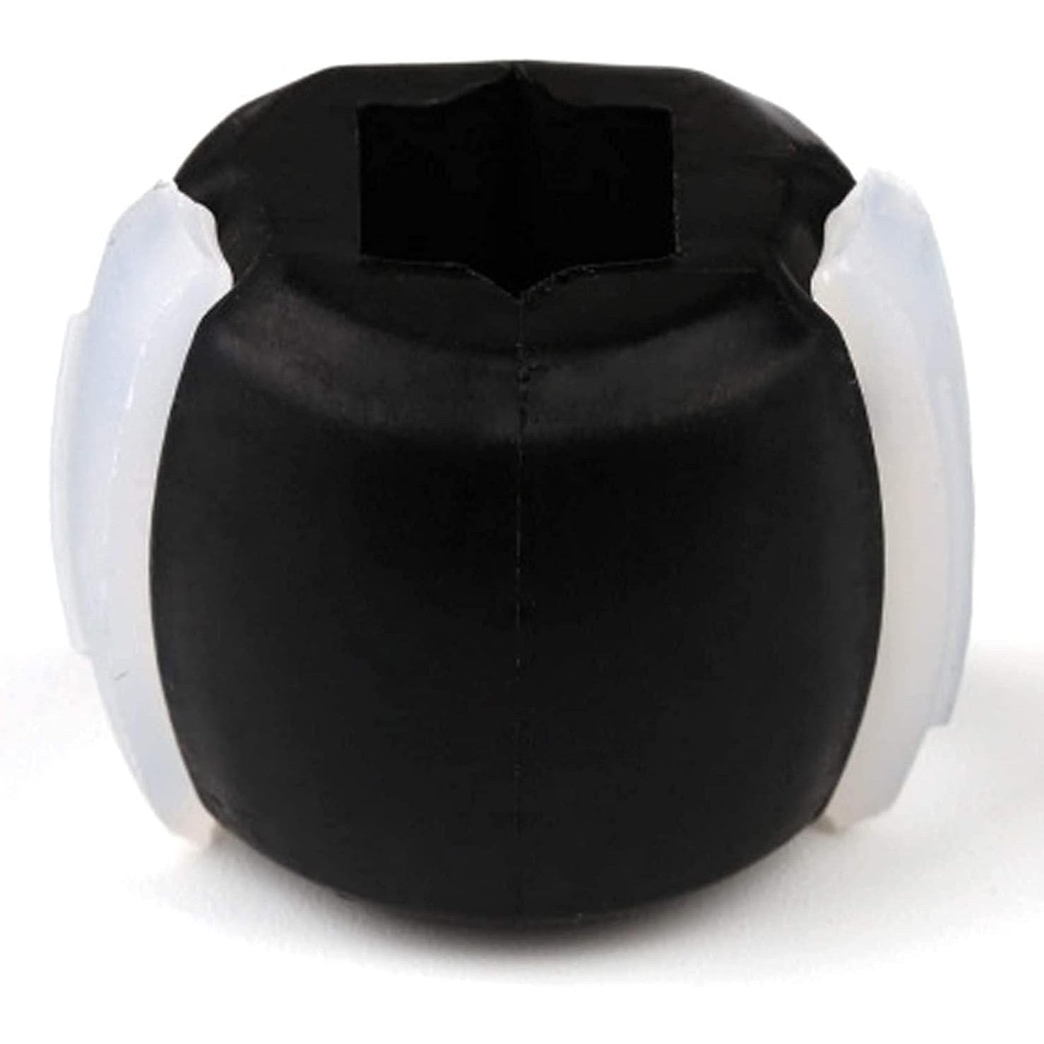 Dispozitiv Tonifiere Faciala, Antrenament Muschi Maxilar si Definire Mandibula, Silicon Medical, Snur si Cutie Depozitare Incluse, Negru