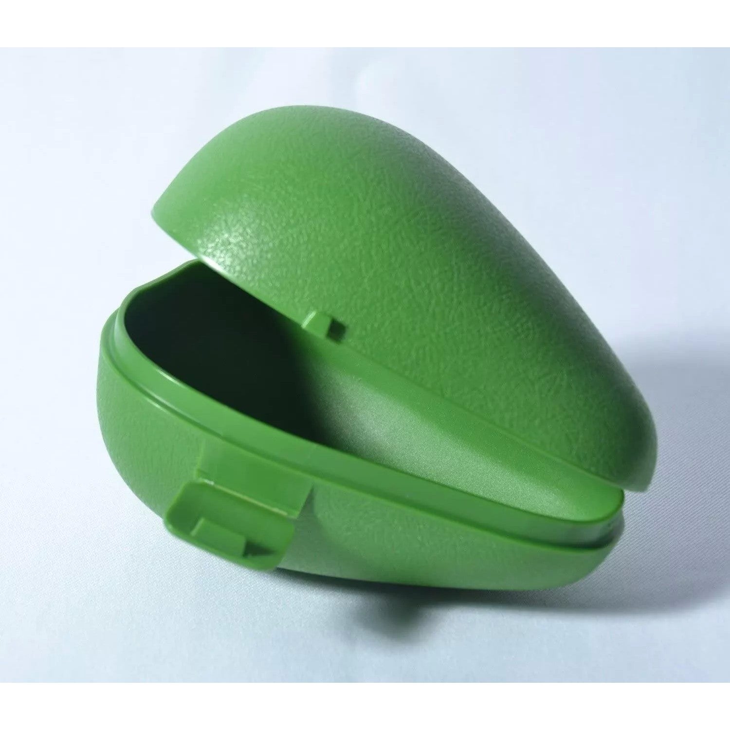Cutie Depozitare și Păstrare Alimente, Design Formă Avocado, Recipient Etanș pentru Fructe și Legume, Plastic, 8.4x8.4x12.3 cm, Verde