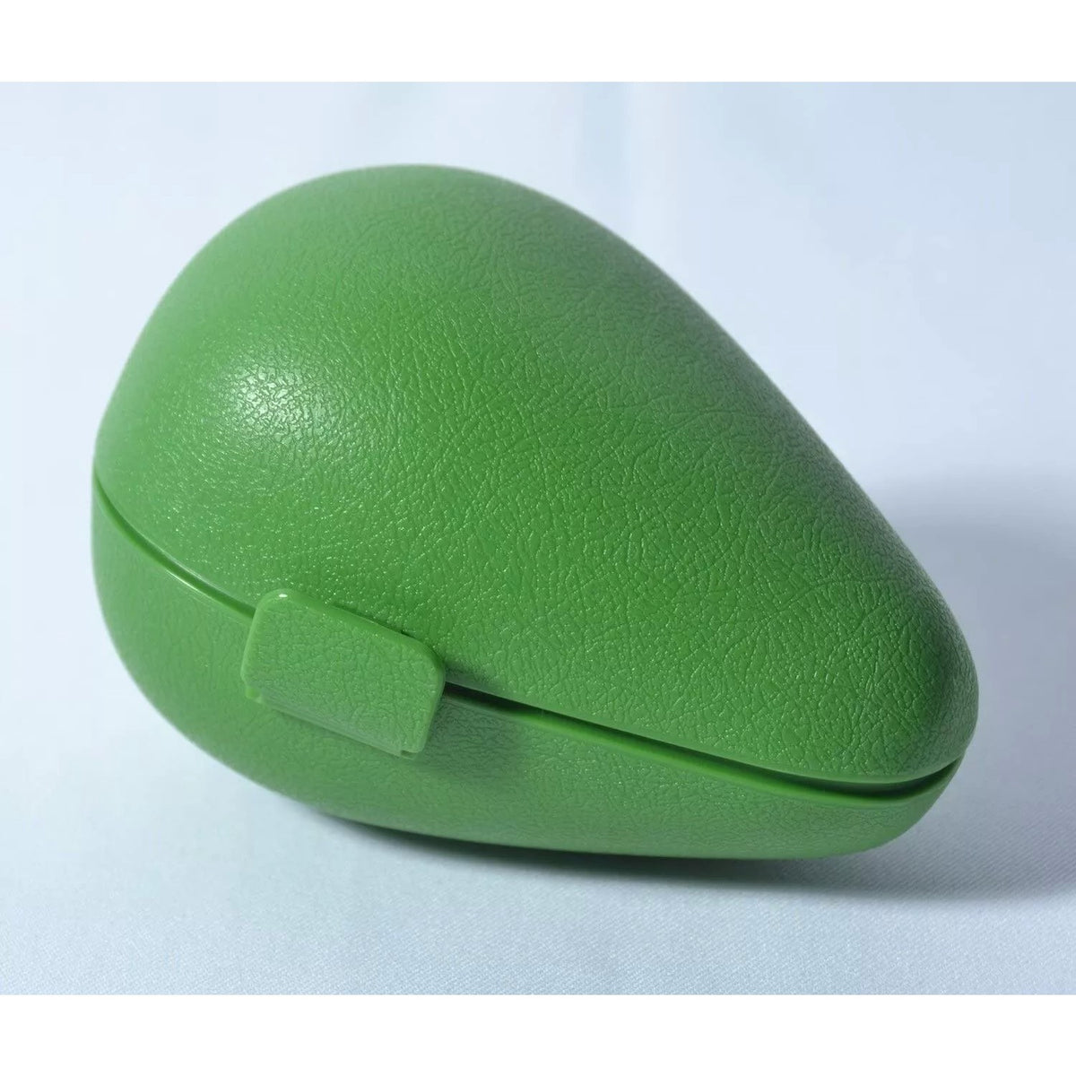Cutie Depozitare și Păstrare Alimente, Design Formă Avocado, Recipient Etanș pentru Fructe și Legume, Plastic, 8.4x8.4x12.3 cm, Verde