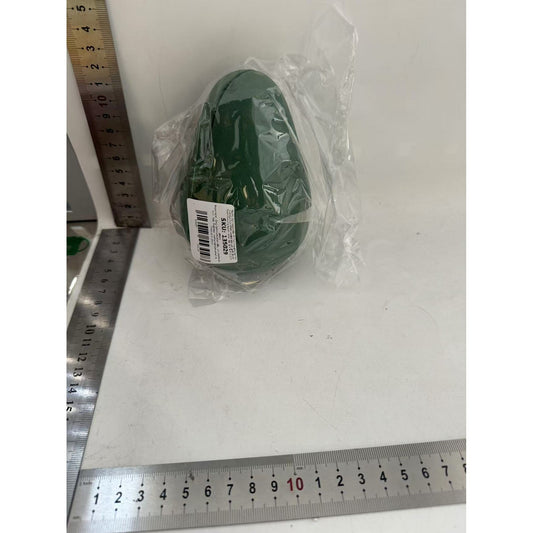 Cutie Depozitare și Păstrare Alimente, Design Formă Avocado, Recipient Etanș pentru Fructe și Legume, Plastic, 8.4x8.4x12.3 cm, Verde