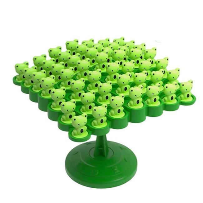 Joc Interactiv Broaste in Echilibru, Educativ pentru Dexteritate si Logica, Plastic, 50 Pioni cu Placa si Zar, 3 Ani+, Verde