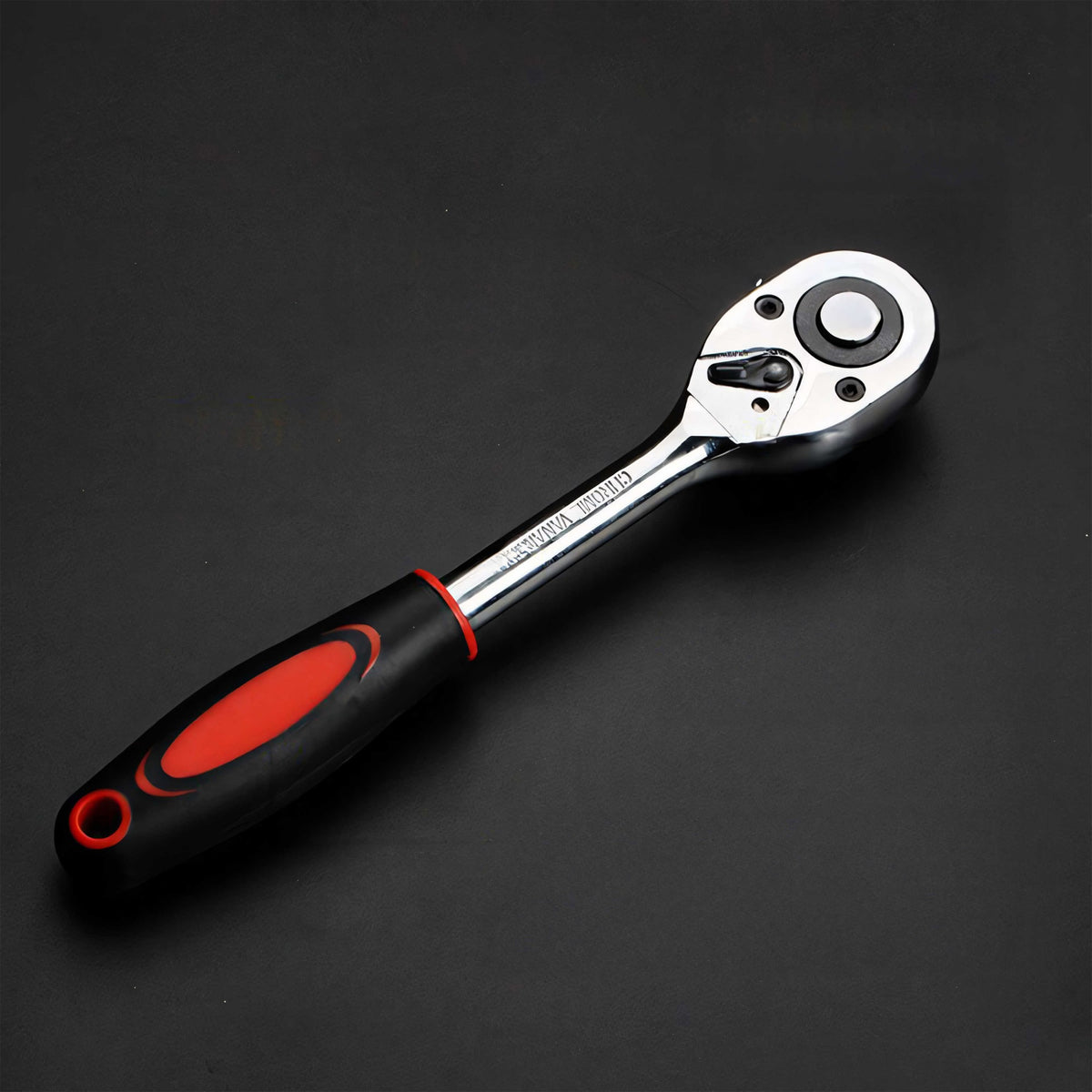Trusa Scule si Chei Tubulare cu Clichet 1/4 Inch, Set 46 Piese pentru Reparatii Auto, Crom Vanadiu, Prelungitor Flexibil si Articulatie Cardanica, 23 x 12 x 4 cm, Verde