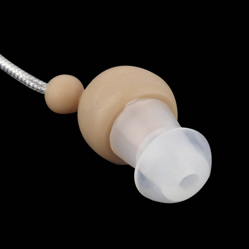 Aparat Auditiv BTE Reincarcabil JZ-1088F, Amplificator de Sunet cu Statie de Incarcare, Design Ergonomic si Discret, Material ABS si Silicon, Bej
