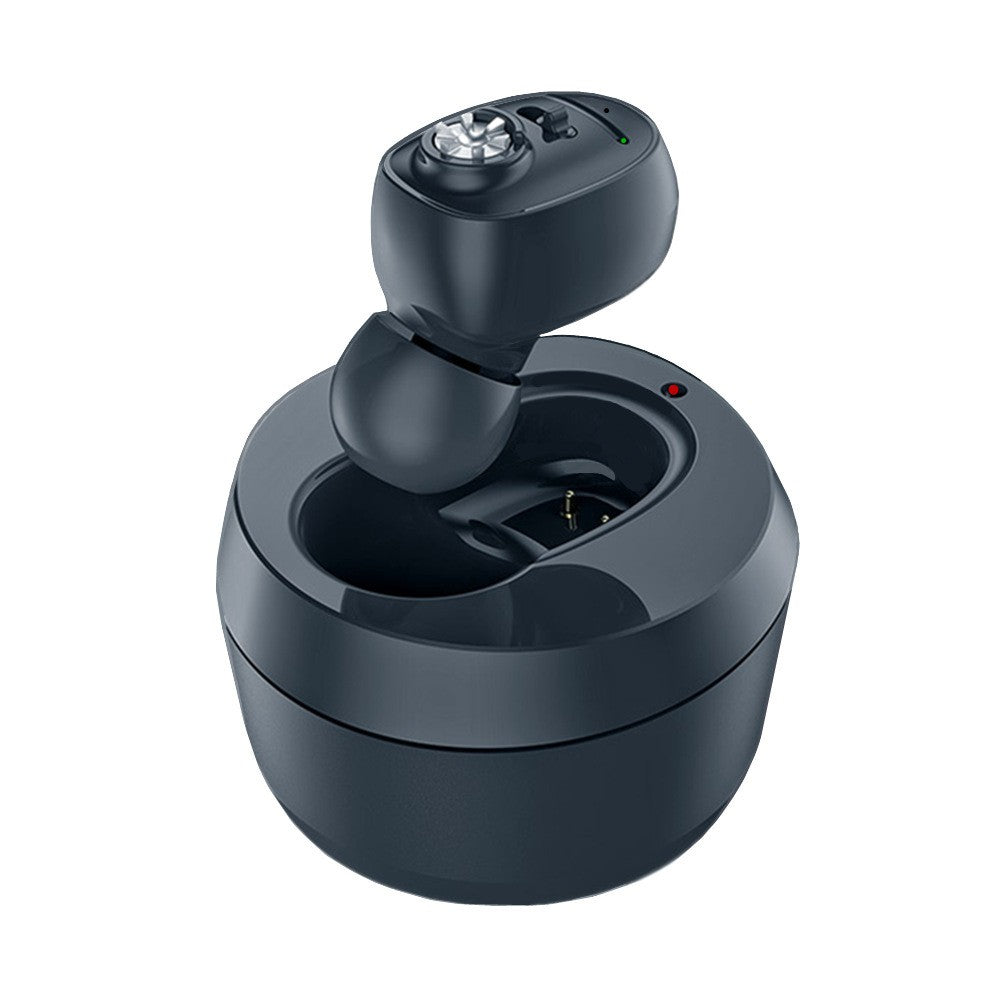 Aparat Auditiv Intraauricular In-Ear VHP-601, Amplificator de Sunet Discret, Design Ergonomic, Control Volum, 14 x 10 x 3.8 cm, Negru