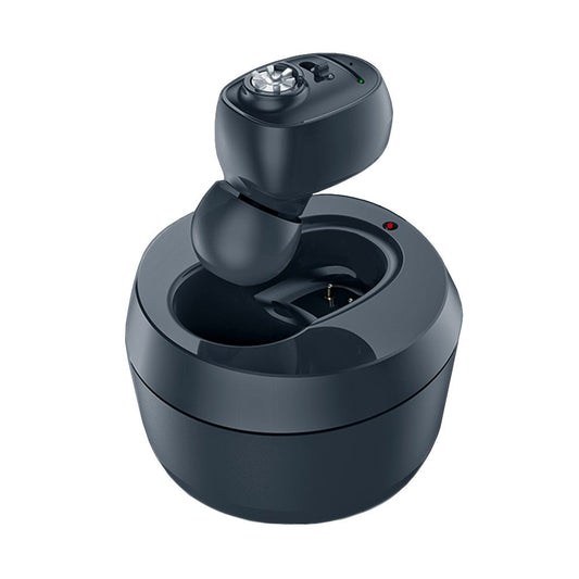 Aparat Auditiv Intraauricular In-Ear VHP-601, Amplificator de Sunet Discret, Design Ergonomic, Control Volum, 14 x 10 x 3.8 cm, Negru