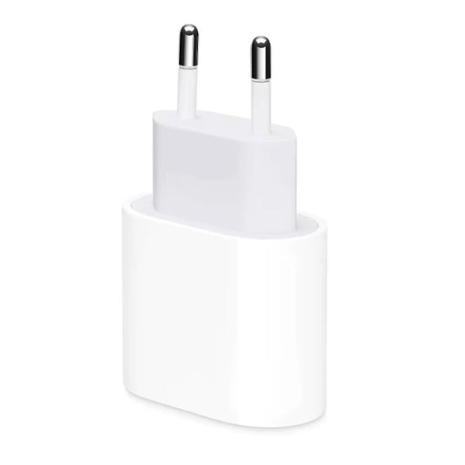 Incarcator Retea Super Fast Charge Compatibil Apple, Adaptor Alimentare 35W, Port Dual USB-C, Tehnologie Incarcare Rapida, Fara Cablu, Alb