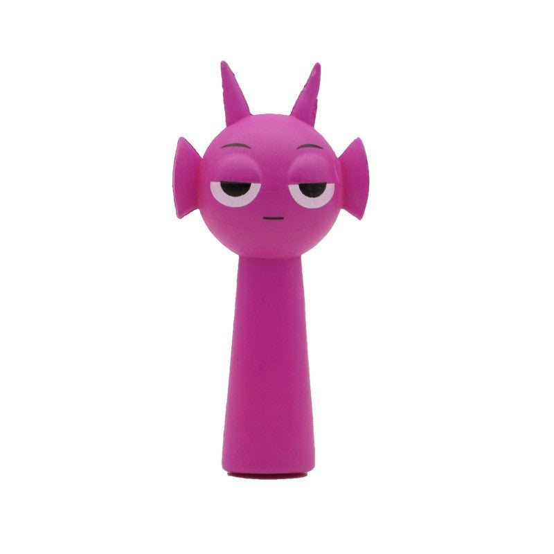 Sprunki Mini Figurina Colectibila, Mystery Box Surpriza cu 3 Carti Tematice, Plastic, 1 Personaj Aleatoriu 6.8 - 8.2 cm, Multicolor