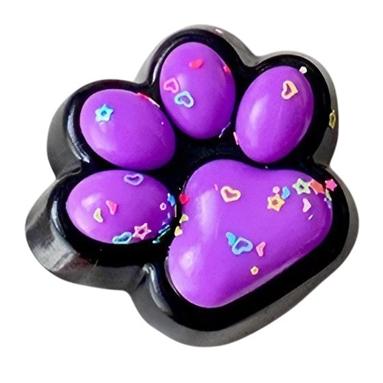 Jucarie Antistres Squishy, Model Labuta de Pisica, Revenire Lenta, Squeeze Pinch Family, Silicon Moale, 6.8x6.2 cm, 55g, Mov