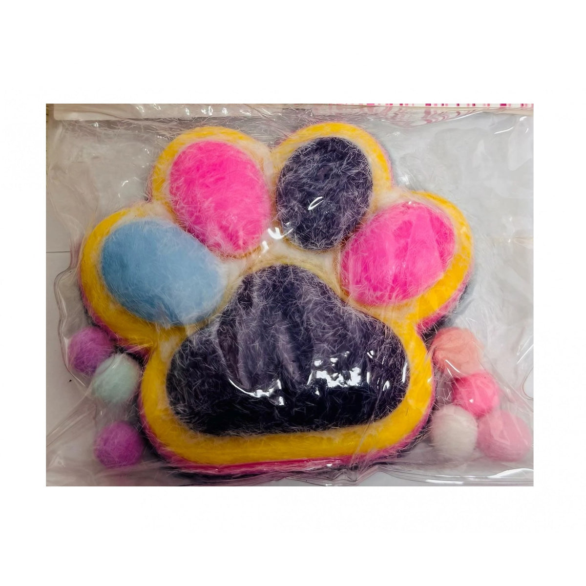 Jucarie Antistres Squishy Squeeze Pinch Family, Model Labuta de Pisica Pufoasa cu Revenire Lenta, Material Moale Senzorial, 220g, 12.5 x 10.5 cm, Multicolor