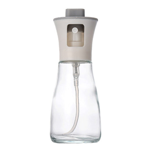 Pulverizator pentru Ulei si Otet, Spray Bucatarie Multifunctional, Recipient Reincarcabil cu Inchidere Etansa, Sticla si Plastic, 170 ml, Alb