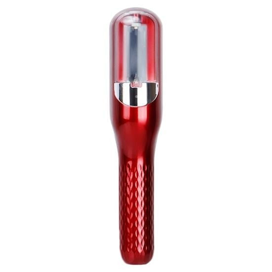 Aparat de Reparare a Varfurilor Despicate, Tehnologie cu Ioni Negativi si Netezire, Reincarcabil USB, Material ABS si PC, Baterie 500 mAh, 24.8 x 5.3 x 5 cm, Rosu
