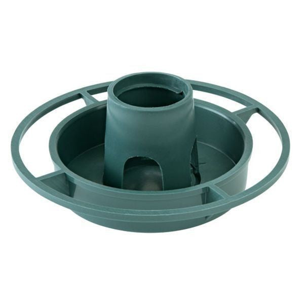 Suport Hrănitoare Păsări pentru Sticlă Plastic, Adaptor Dozator Semințe Grădină, Polipropilenă Rezistentă, 12.5 x 3.8 x 2 cm, Verde