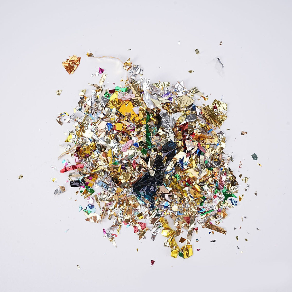Tun de Confetti Petrecere, Model Mix Lucioase, Eliberare prin Rasucire, Material Folie, 40 cm, Multicolor
