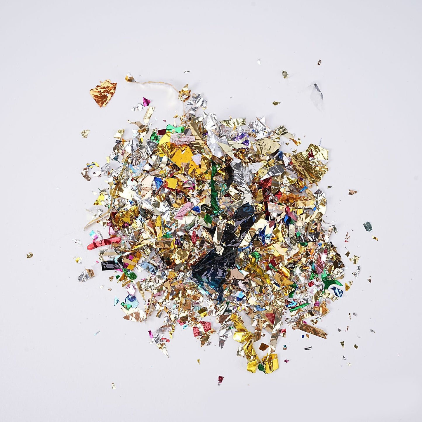 Tun de Confetti Petrecere, Model Mix Lucioase, Eliberare prin Rasucire, Material Folie, 40 cm, Multicolor