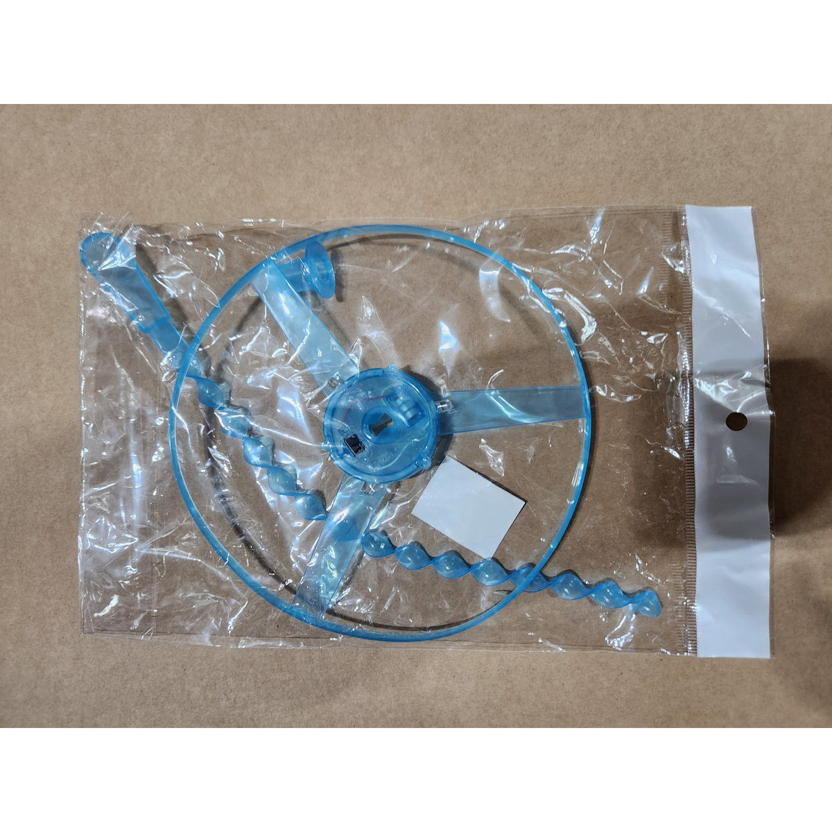 Jucarie Disc Zburator cu Lumini LED, Lansator Manual Tip Libelula, Plastic ABS Rezistent, 20 x 30 cm, 14 Ani+, Albastru