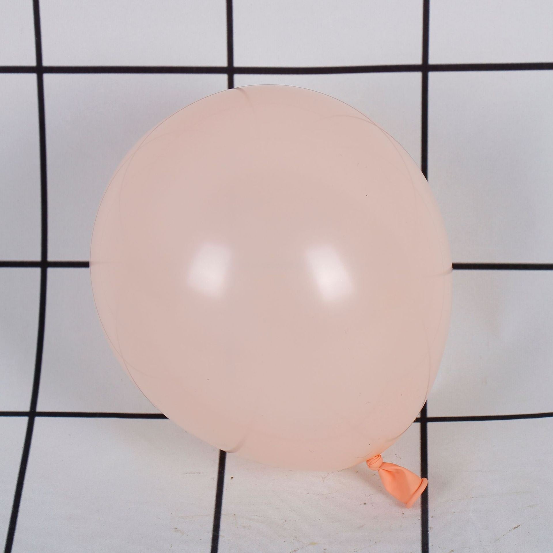 Set 12 Baloane din Latex Macaroon, Accesorii Petreceri și Evenimente, Compatibile Aer sau Heliu, Finisaj Mat, 30 cm, Portocaliu