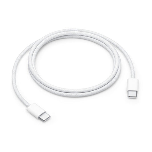 Cablu de Date Universal Type-C la Type-C, Incarcare Rapida si Transfer Date, 160 Fire Cupru, Nailon Impletit, Compatibil iOS si Android, 1.5 m, Alb
