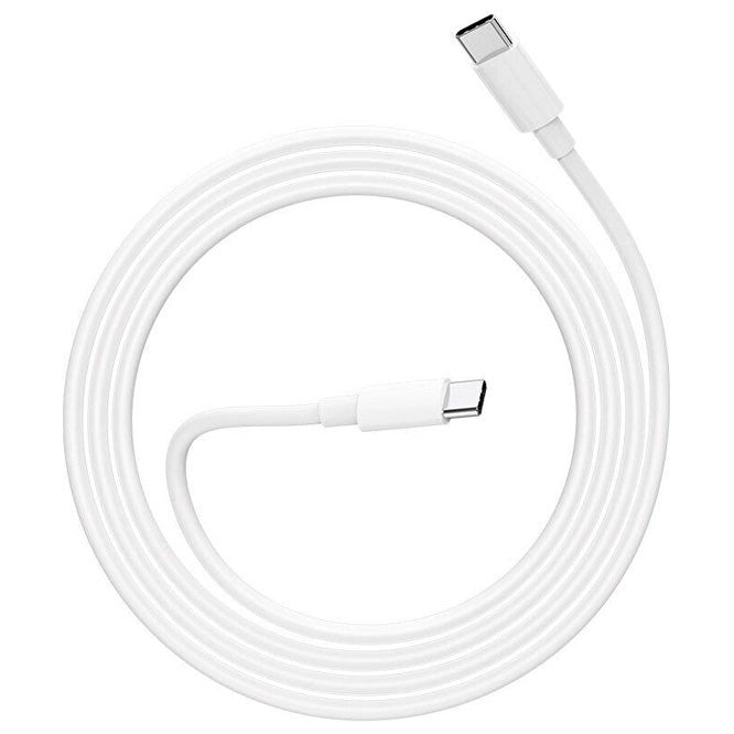 Cablu de Date si Incarcare Rapida USB Type-C la Type-C, Power Delivery 240W, 160 Fire Cupru, Compatibil iOS si Android, 1.5 m, Alb